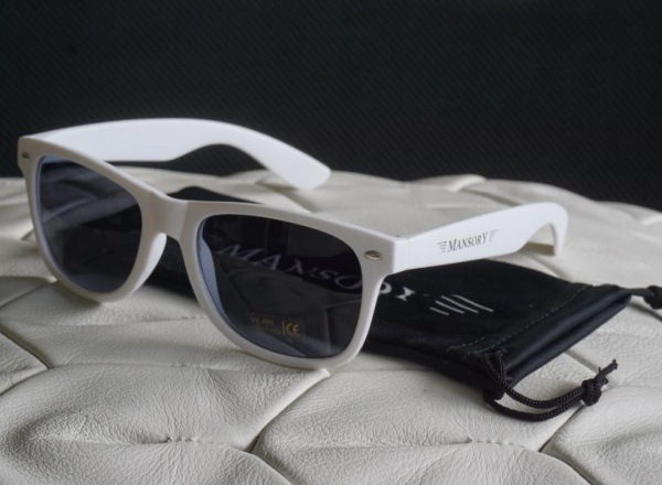 mansory sunglass standard white