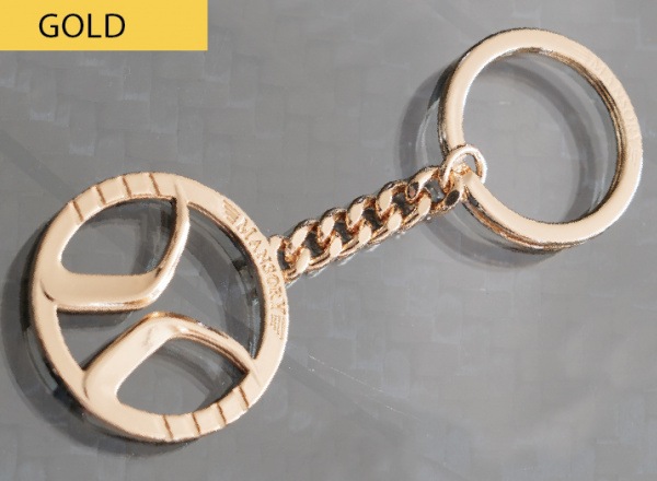 MANSORY metal pendant gold