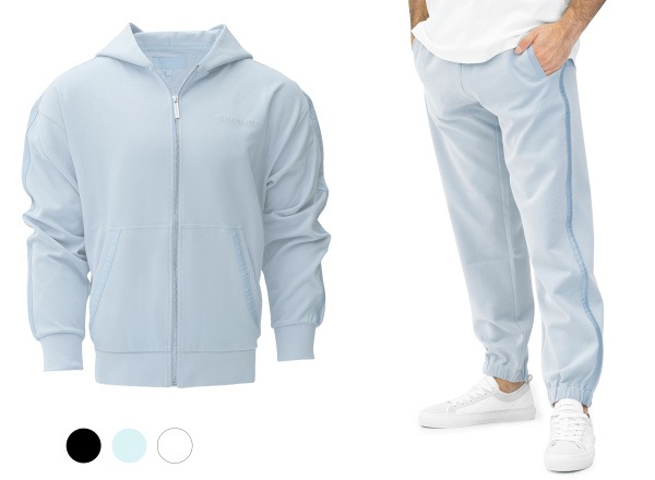 MANSORY Hoodie with zip + Jogger Set Blue