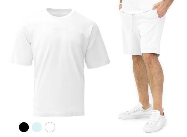 MANSORY T-shirt + Shorts Set White